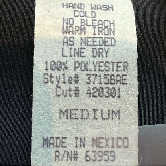 Beautiful Vintage Impressions Maxi Dress with gauze overlay Size M Black/Blue - Picture 5 of 10